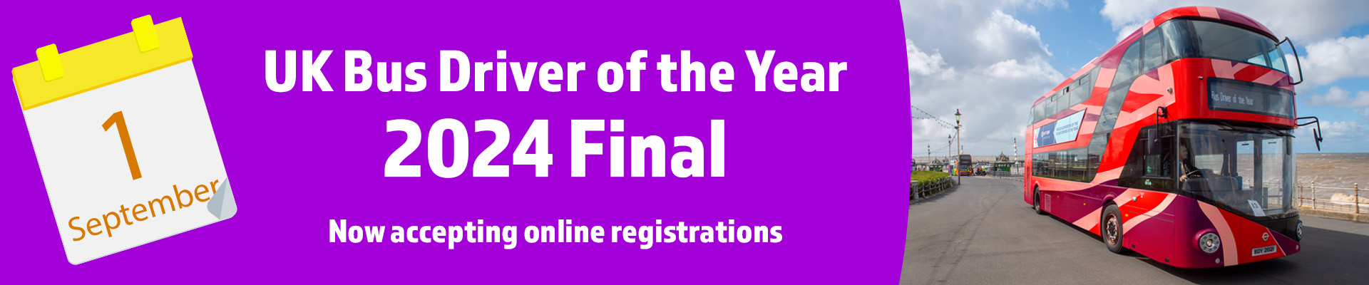 UK Bus Driver of the Year 2024 Registrations Open
